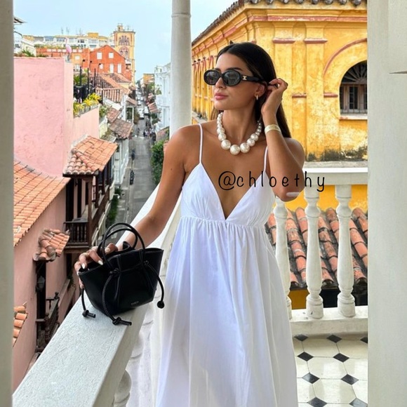 Zara DOUBLE PEARL NECKLACE - Picture 9 of 16